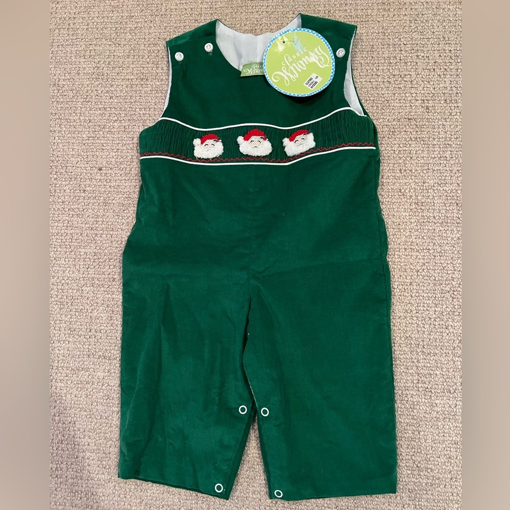 Classic Whimsy Santa longalls